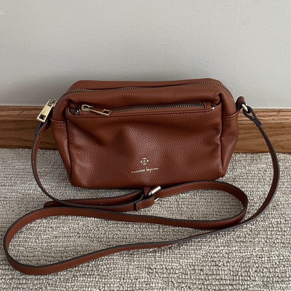 Nanette Lepore Tan Crossbody Bag